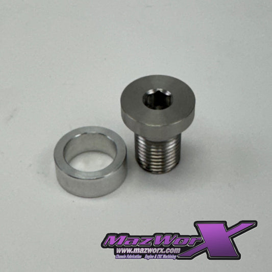 Mazworx - 日産 12mm オイルジェットデリートキットボルト付 (20202)