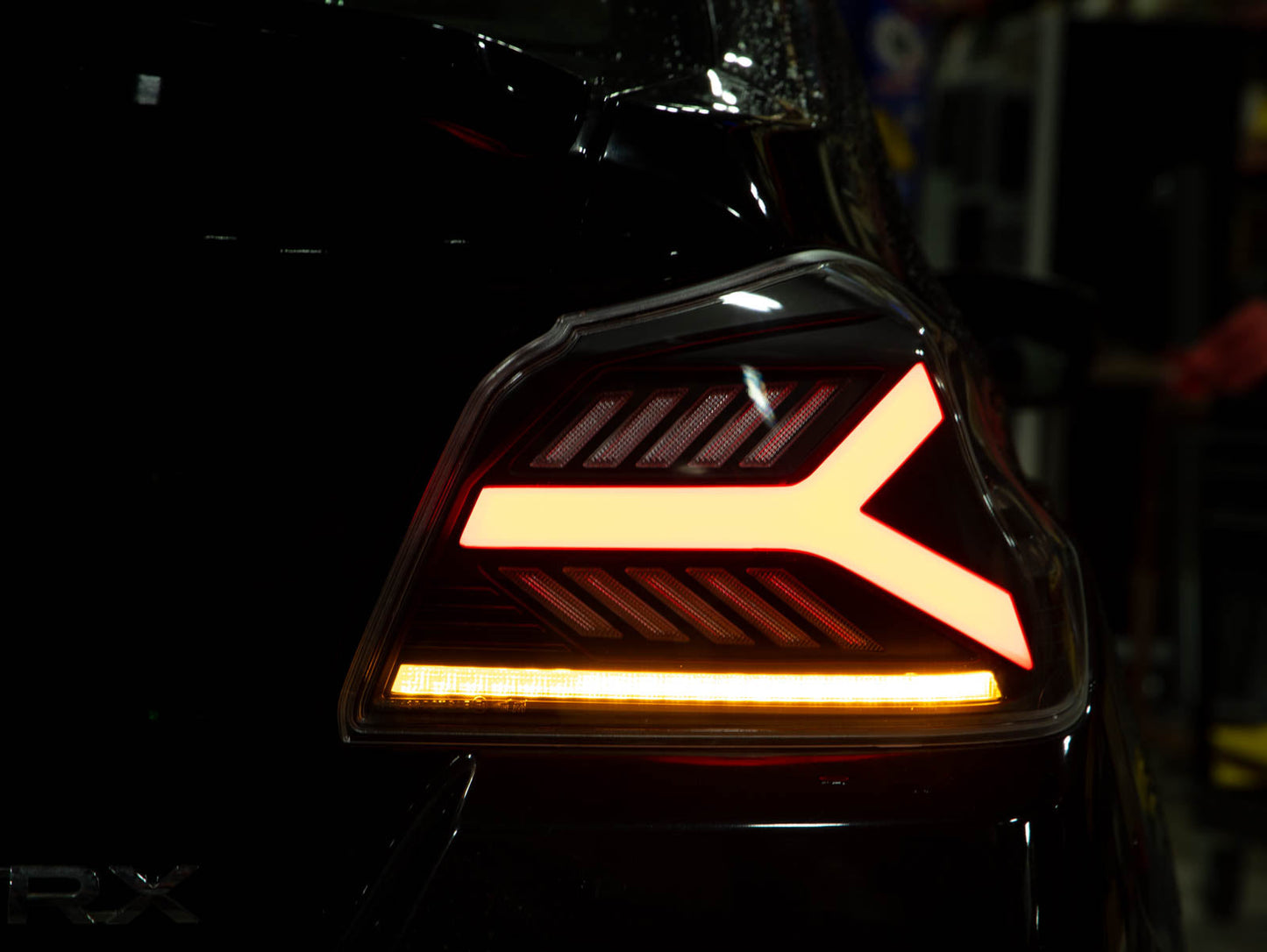 OLM Y-Spec LEDテールライト（クリアレンズ ホワイトオプティック） - 2015-2021 WRX / STI用