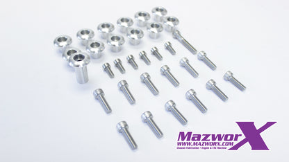 Mazworx - SR20 バルブカバーハードウェアキット (20220)