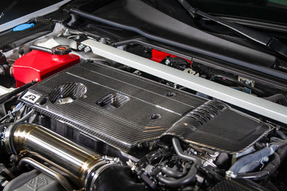 APR Performance カーボンファイバーエンジンカバー 2022年以降 ホンダ FL5 シビック タイプR / 2024年以降 アキュラ DE5 インテグラ タイプS