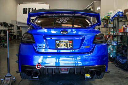 OLM LE ドライカーボンリアディフューザー - 2015-2021 スバル WRX/STI