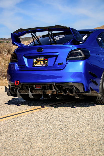 OLM LE ドライカーボンリアディフューザー - 2015-2021 スバル WRX/STI