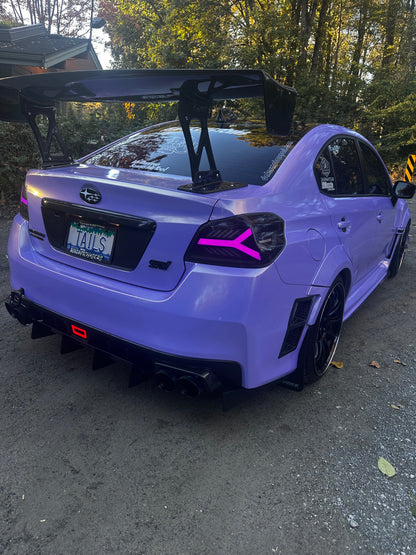 OLM Y-Spec LEDテールランプ（スモークレンズ ホワイトオプティック w/RGB）- 2015-2021 WRX / STI