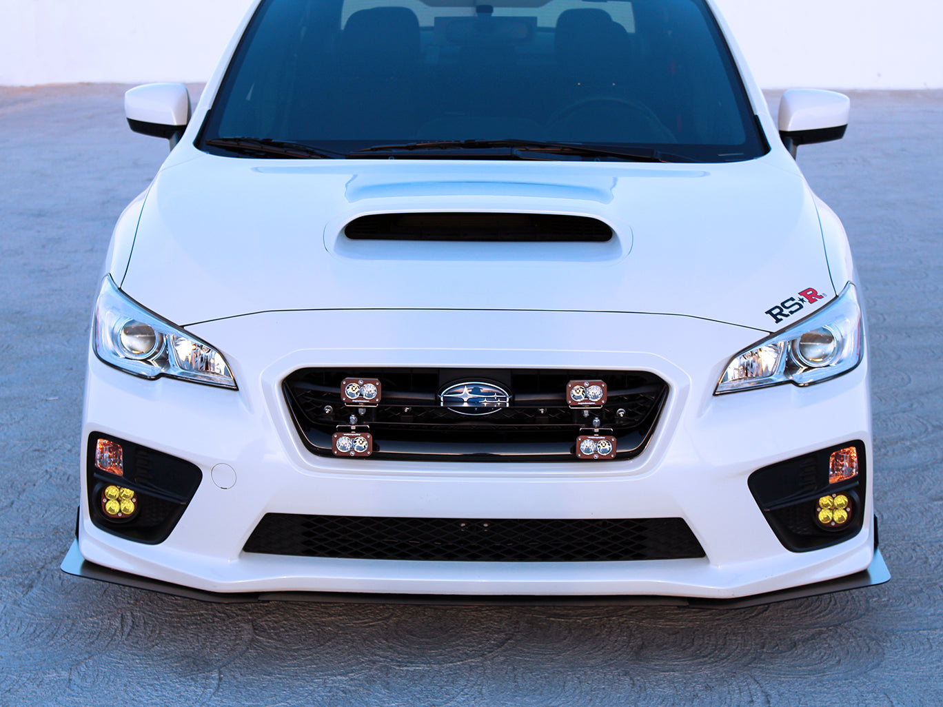 Rally Innovations 2015-2017 スバル WRX/STI 3ピース フロントスプリッター [SU-VAA-FSP-01]