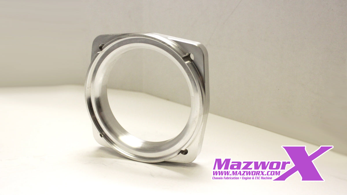 Mazworx - スロットルボディフランジ Q45用 (10200)