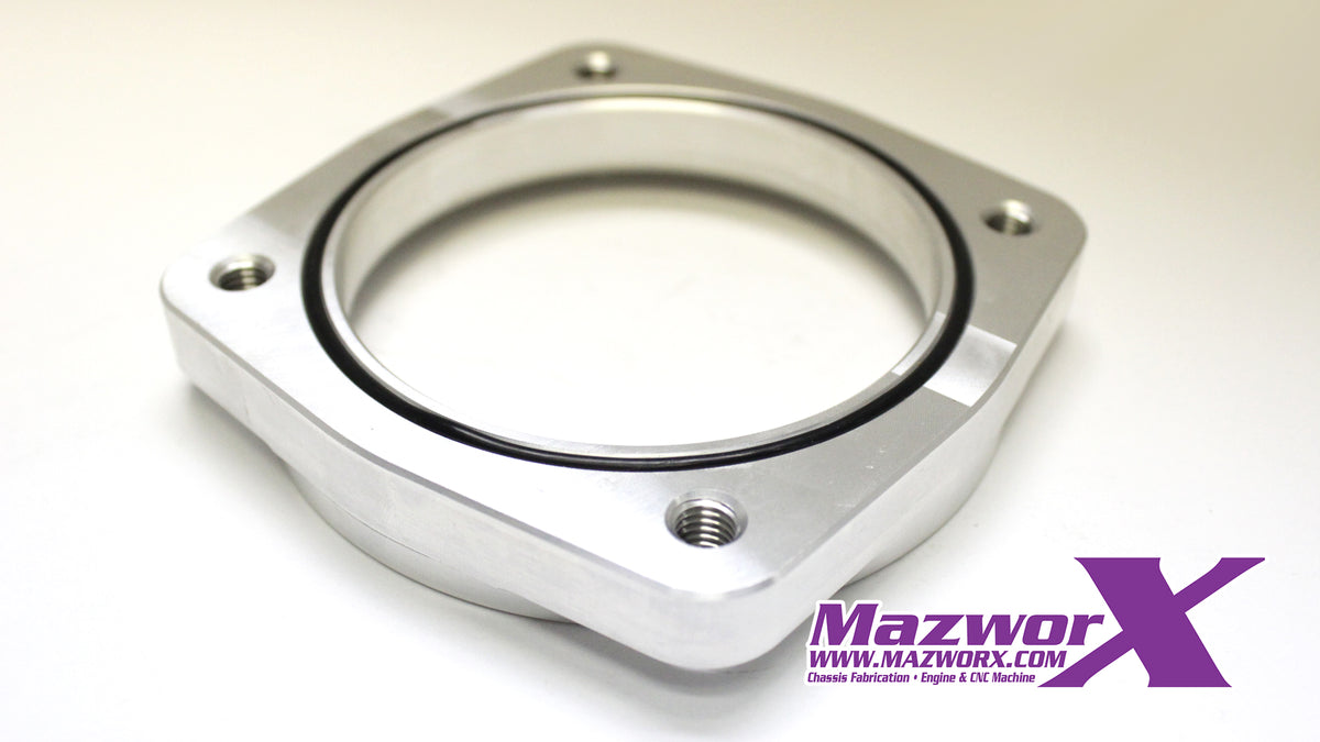 Mazworx - スロットルボディフランジ Q45用 (10200)