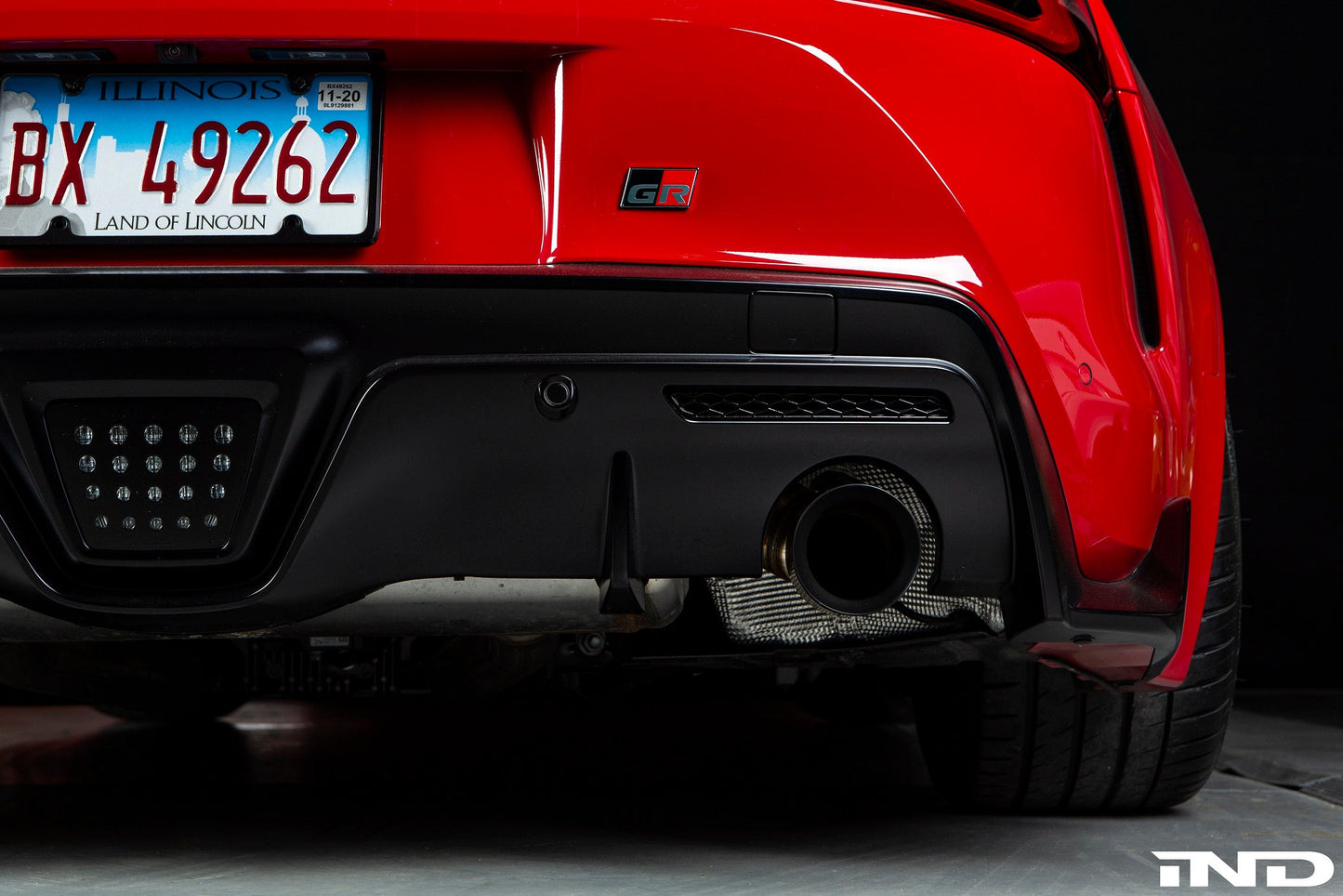 IND x Acexxon A90 スープラ リフレクター コスメティックパッケージ