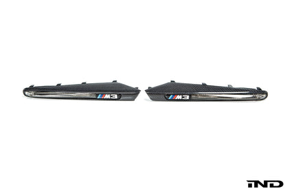 AutoTecknic E9X M3 カーボンファイバー サイドマーカーセット