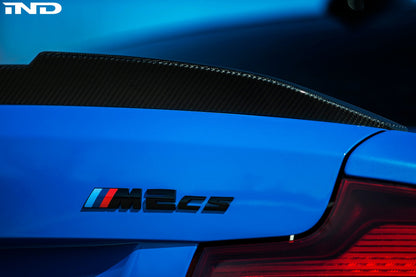 IND F87 M2 CS 塗装済みトランクエンブレム
