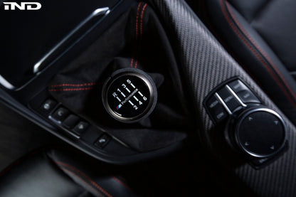 IND F87 M2 マットカーボン ステッチシフトブーツ - 6MT