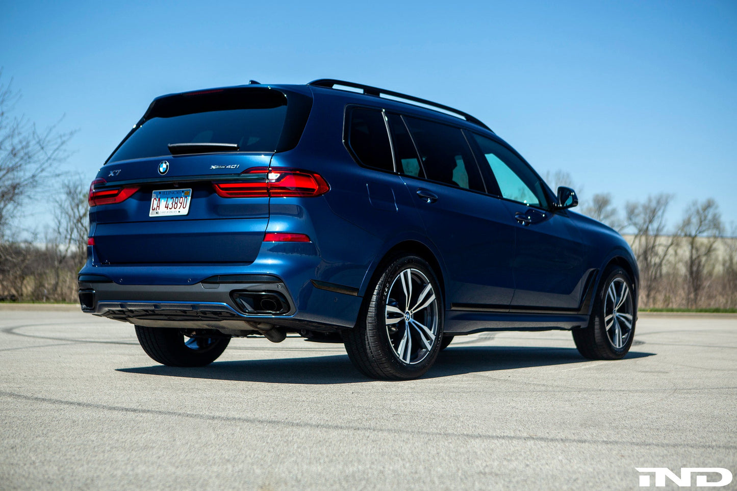 iND g07 x7 painted trunk trim - iND Distribution