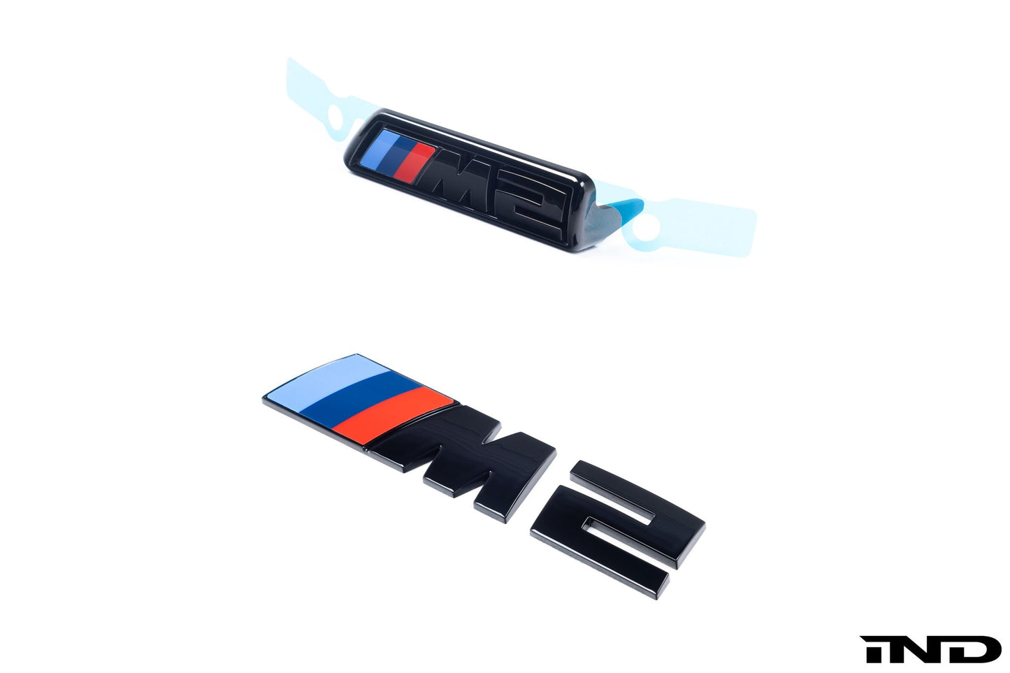 IND G87 M2 グロスブラック塗装 フロントグリル＆トランクエンブレムパッケージ