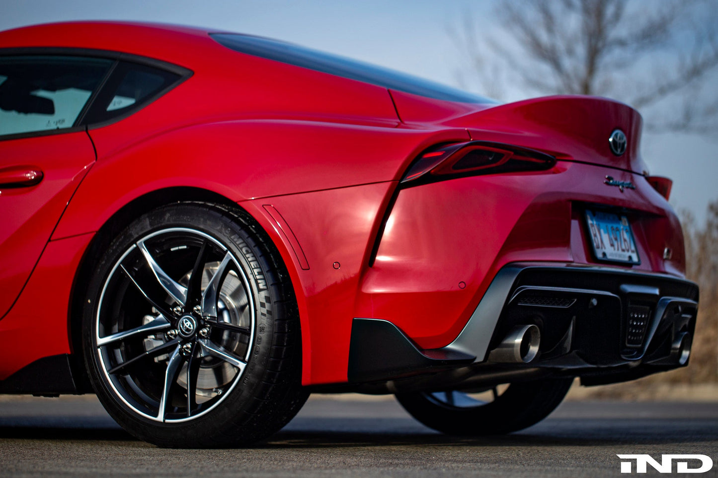 iND a90 supra painted rear reflector set - iND Distribution