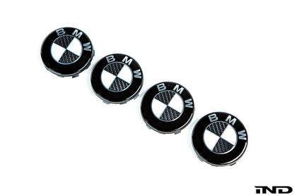iND carbon floating wheel center cap set 56mm - iND Distribution