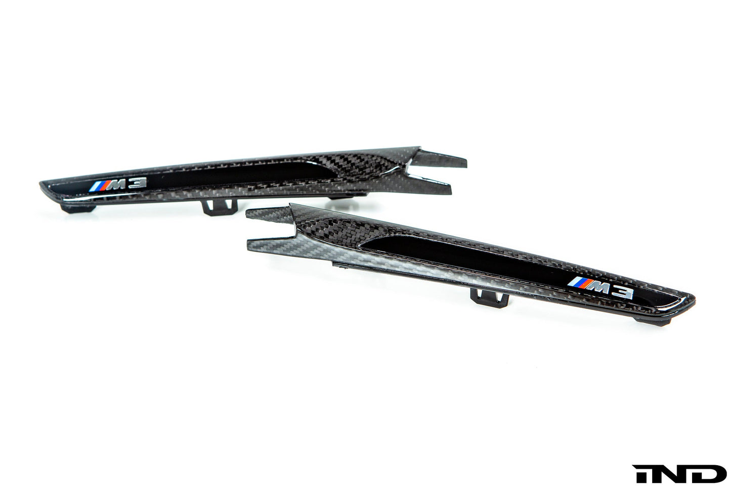 iND f8x m3 m4 carbon fiber side marker set - iND Distribution
