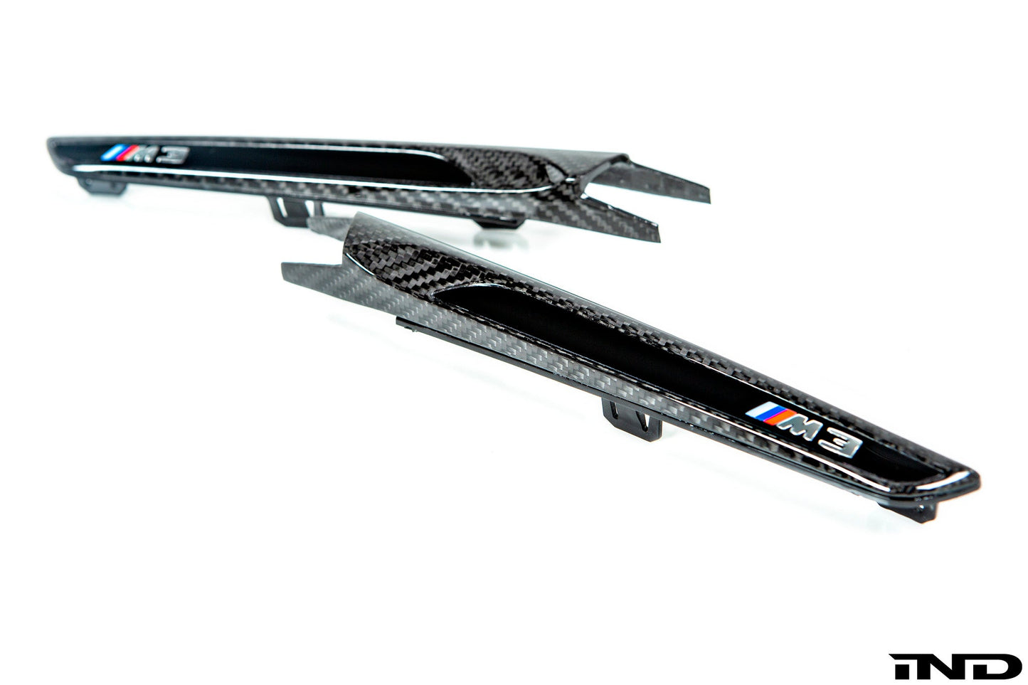 iND f8x m3 m4 carbon fiber side marker set - iND Distribution