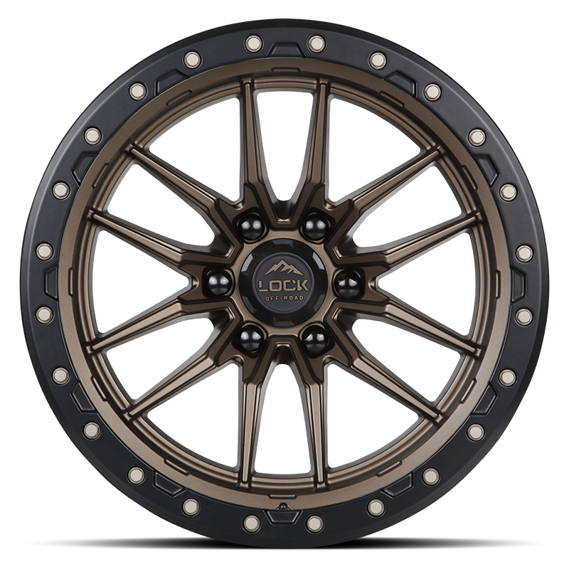 Lock Off-Road Wheels KRAWLER - マットブロンズ
