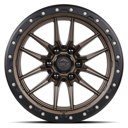 Lock Off-Road Wheels KRAWLER - マットブロンズ