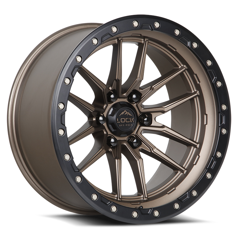 Lock Off-Road Wheels KRAWLER - マットブロンズ