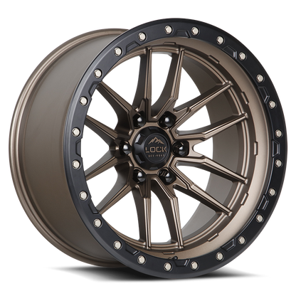 Lock Off-Road Wheels KRAWLER - マットブロンズ