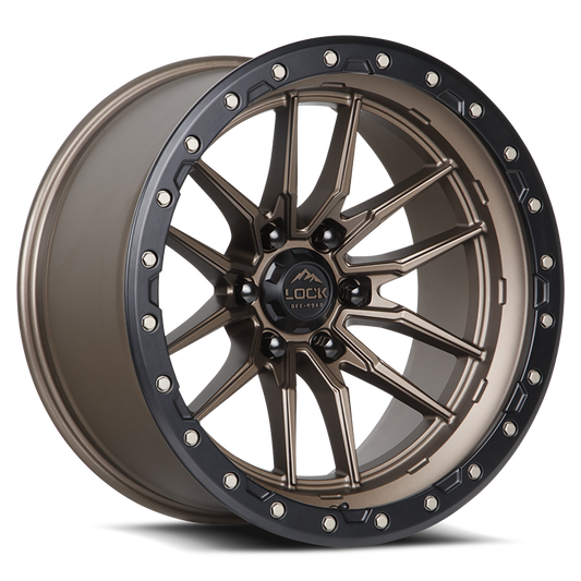 Lock Off-Road Wheels KRAWLER - マットブロンズ