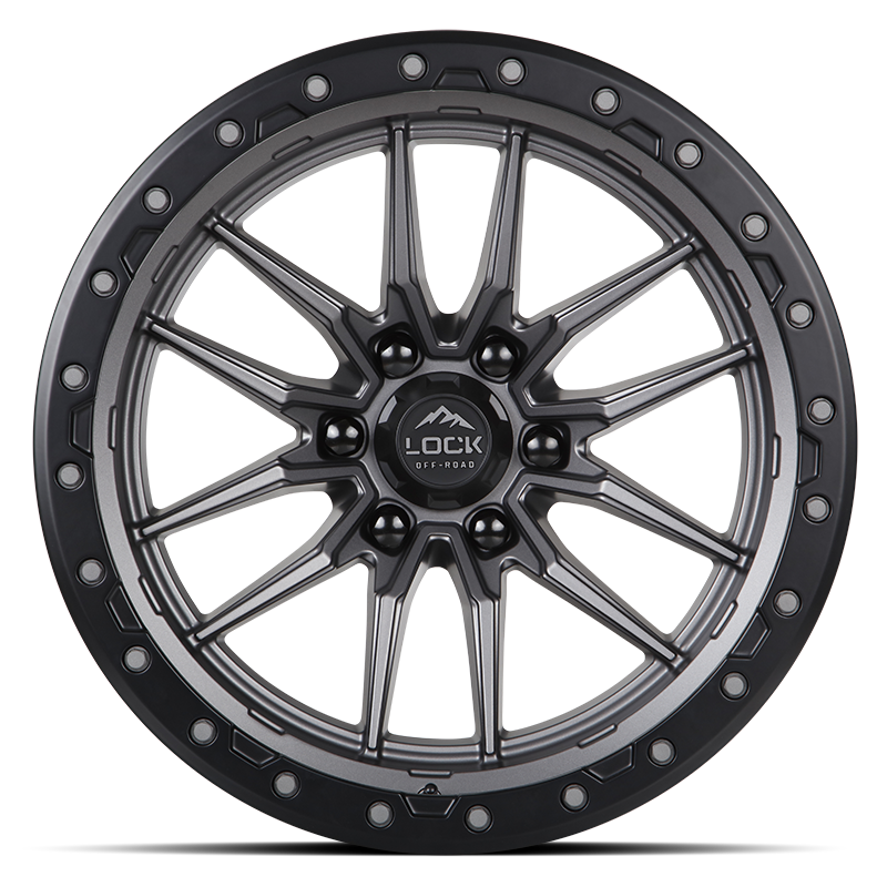 Lock Off-Road Wheels KRAWLER - マットグレー