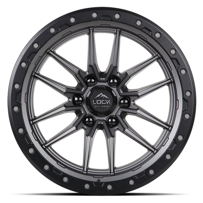 Lock Off-Road Wheels KRAWLER - マットグレー