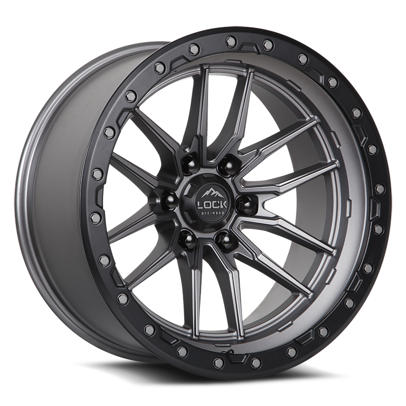 Lock Off-Road Wheels KRAWLER - マットグレー