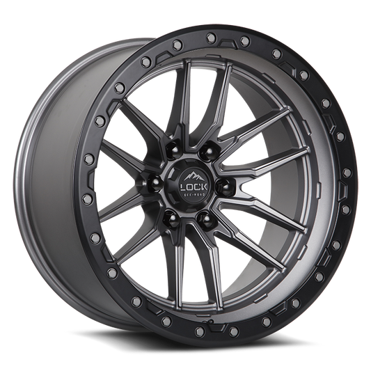 Lock Off-Road Wheels KRAWLER - マットグレー