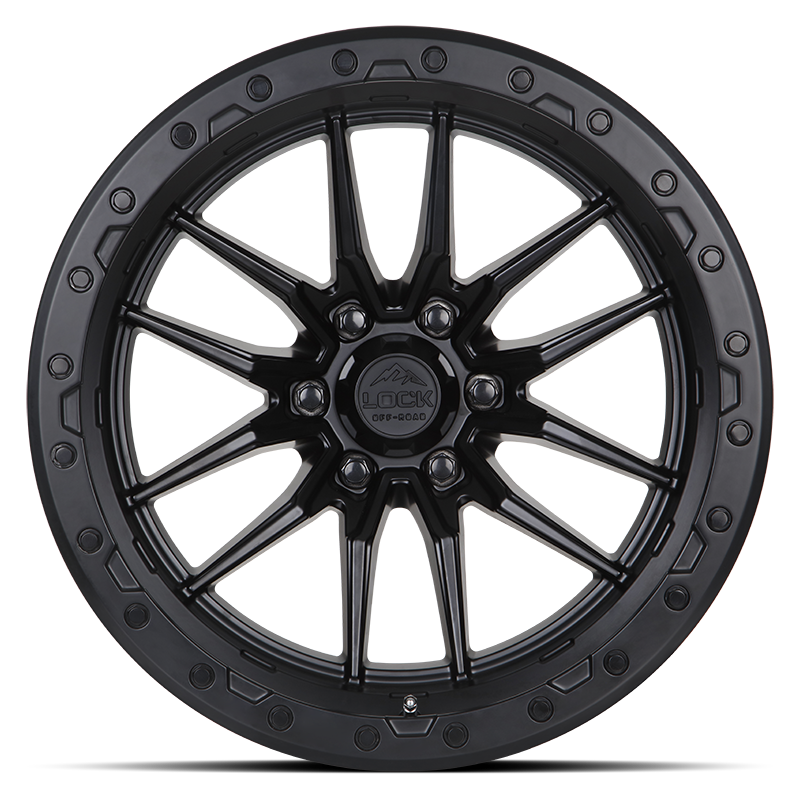 Lock Off-Road Wheels KRAWLER- マットブラック