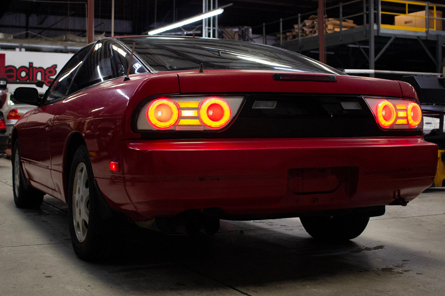 J-Replace 180SX 後期風 LEDクリアテールライトセット 純正同等形状品 - NISSAN 180SX RPS13