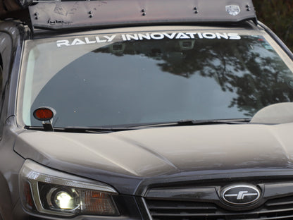 Rally Innovations ウィンドシールドバナー [RI-LGO-BNR-01]