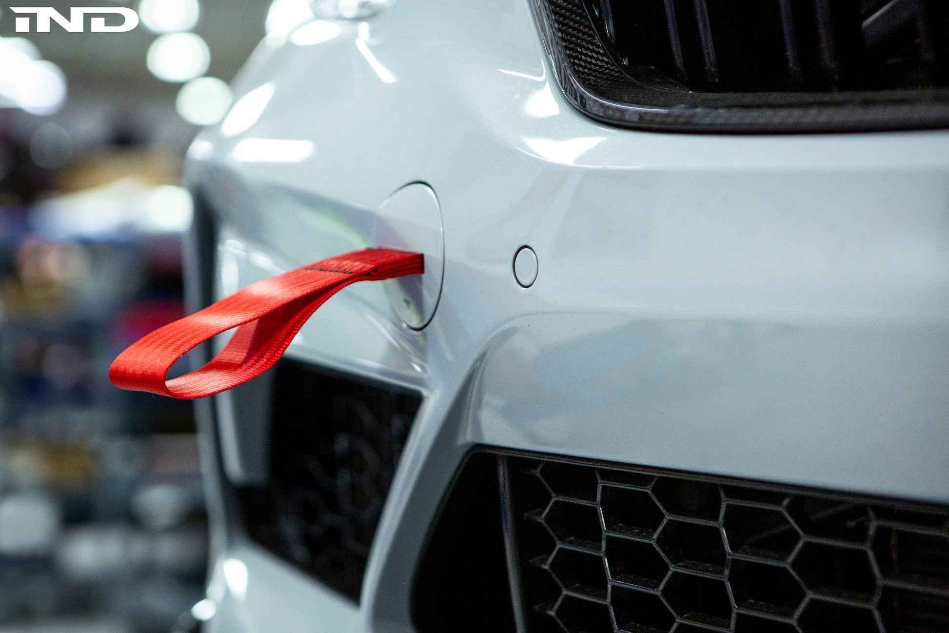iND f87 m2 competition painted tow hook cover - iND Distribution