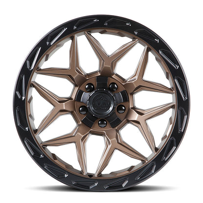 Lock Off-Road Wheels MATRIX- マットブロンズ