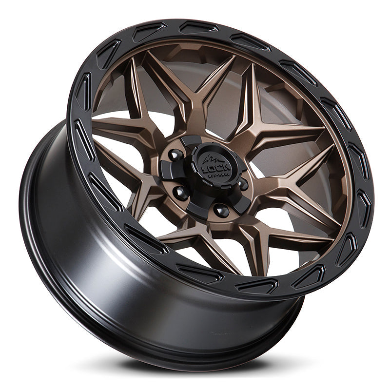 Lock Off-Road Wheels MATRIX- マットブロンズ