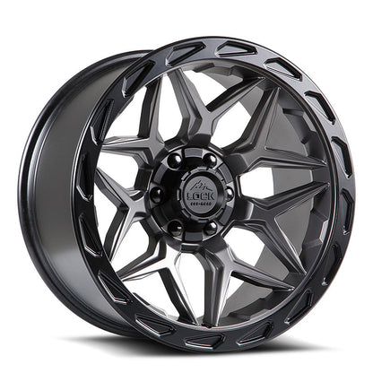 Lock Off-Road Wheels MATRIX - マットグレー