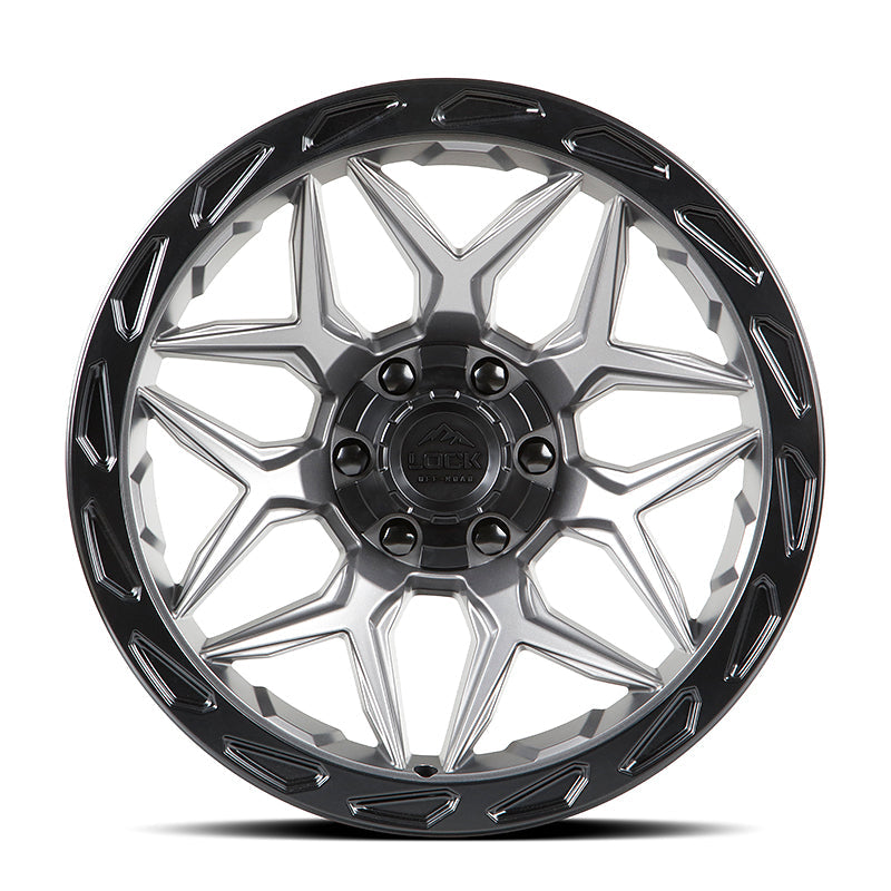 Lock Off-Road Wheels MATRIX - マットグレー