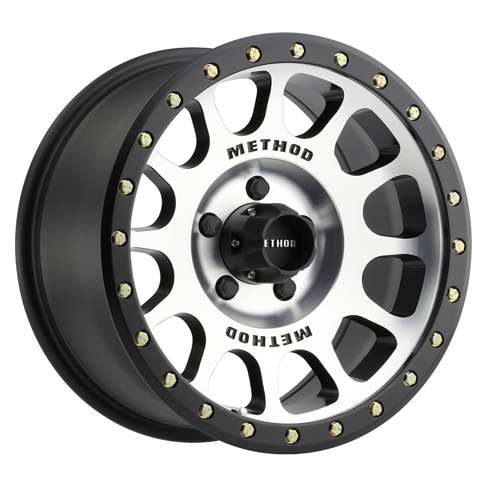 Method Race Wheels 305 | NV | マシンド - マットブラックリップ