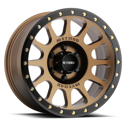 Method Race Wheels 305 | NV | Method Bronze® - マットブラックリップ