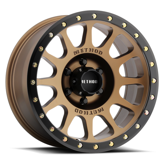 Method Race Wheels 305 | NV | Method Bronze® - マットブラックリップ