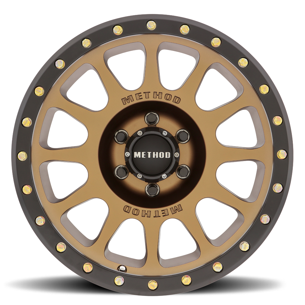 Method Race Wheels 305 | NV | Method Bronze® - マットブラックリップ