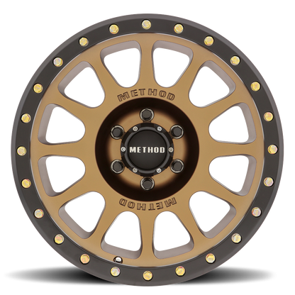 Method Race Wheels 305 | NV | Method Bronze® - マットブラックリップ