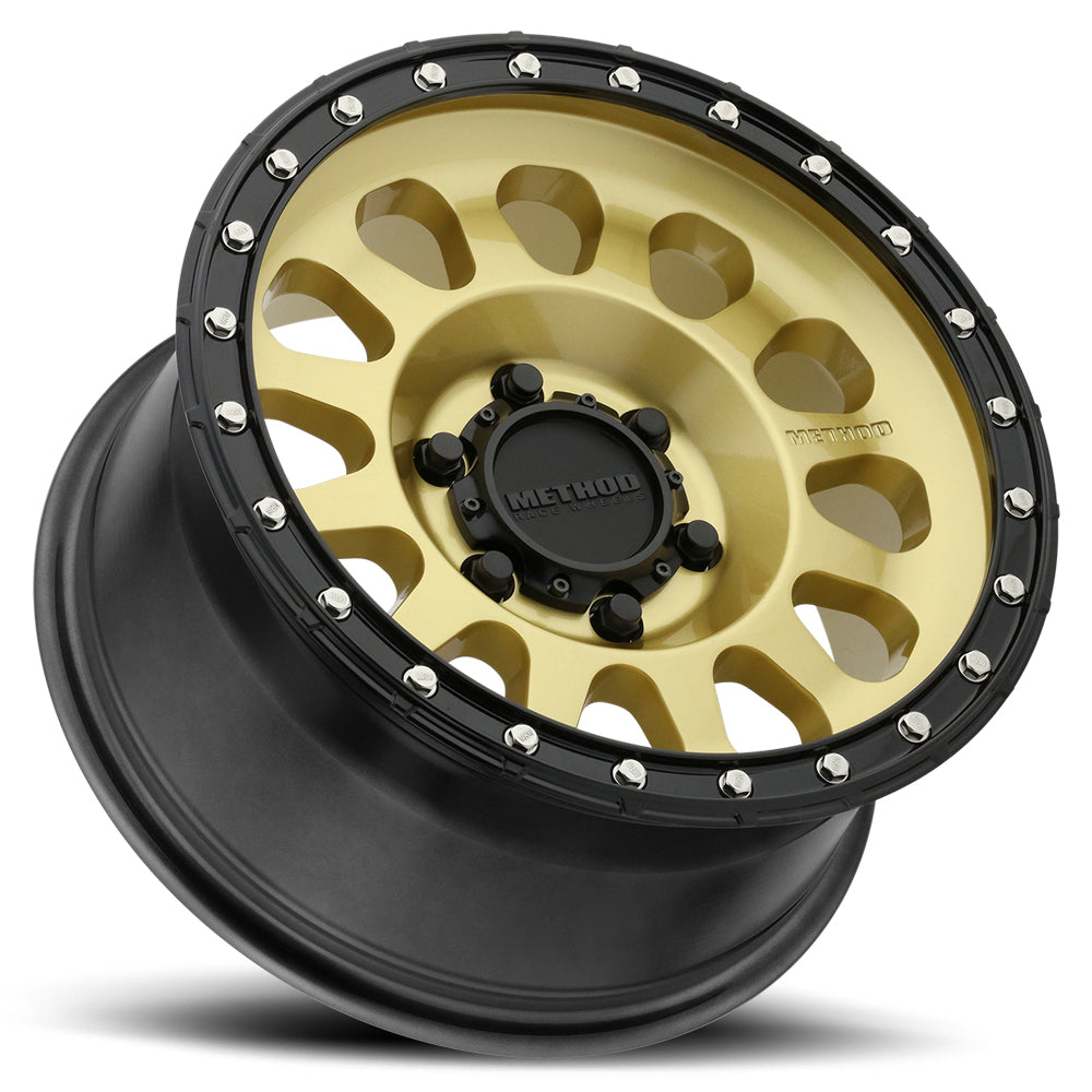 Method Race Wheels 315 | ゴールド - ブラックリップ