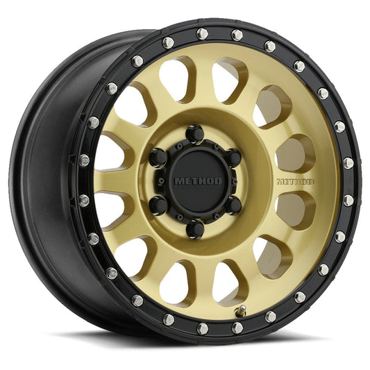 Method Race Wheels 315 | ゴールド - ブラックリップ
