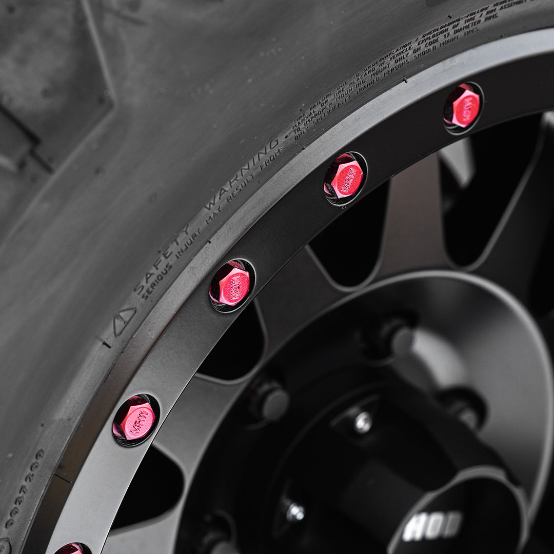 Method Race Wheels リップボルトキット | MRW | レッド