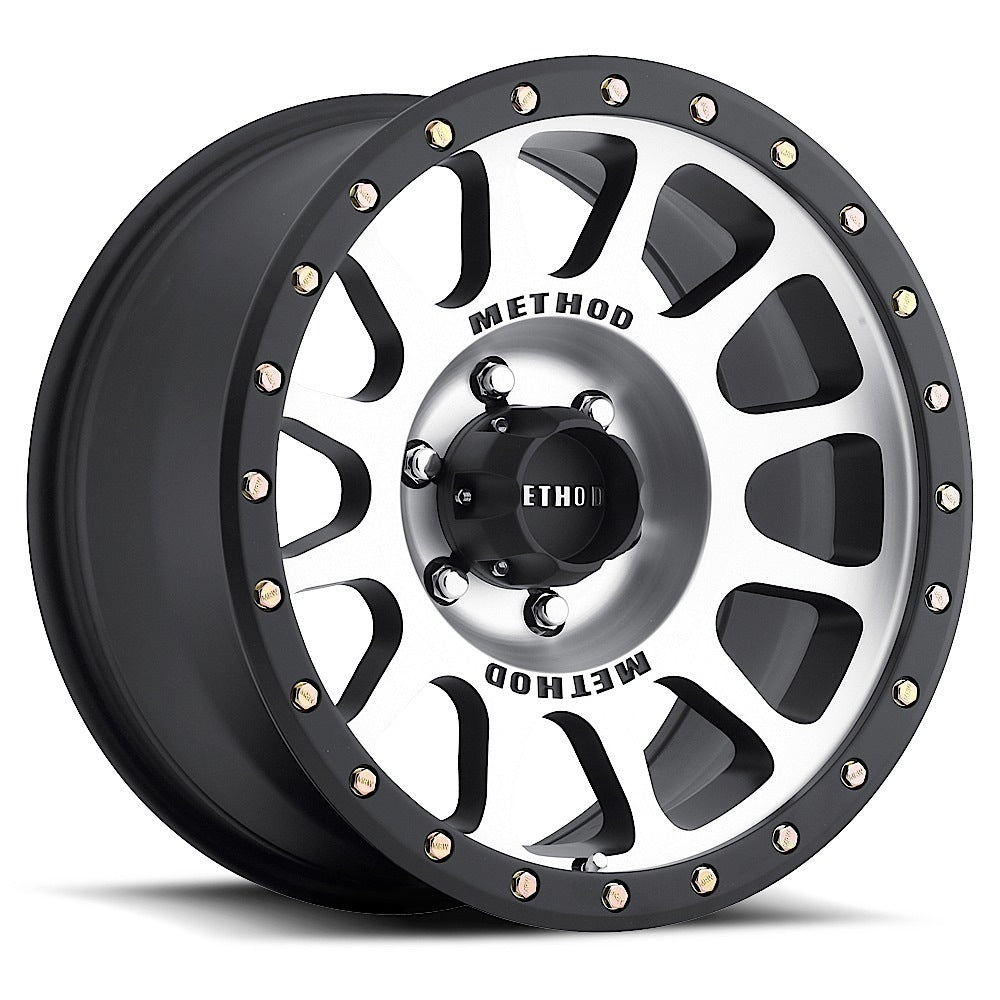 Method Race Wheels 305 | NV | マシンド - マットブラックリップ