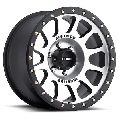 Method Race Wheels 305 | NV | マシンド - マットブラックリップ