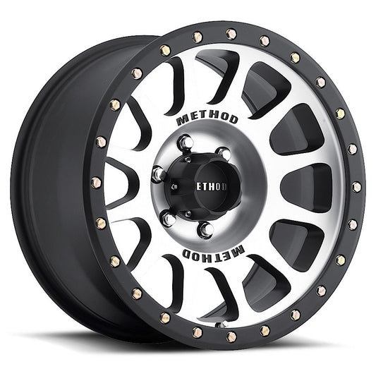 Method Race Wheels 305 | NV | マシンド - マットブラックリップ