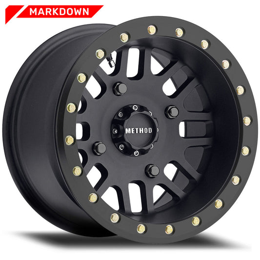 Method Race Wheels 406 マークダウン | UTV ビードロック | マットブラック