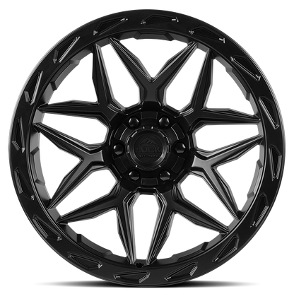 Lock Off-Road Wheels MATRIX- マットブラック